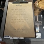 ペチカスケマサコーヒー - メニュー