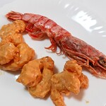 弁当・軽食 花 - 有頭エビとエビマヨ・・