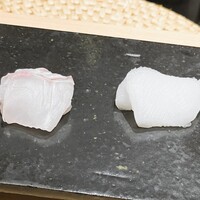 鮨処 やまと - ヒラメ、アオリイカ