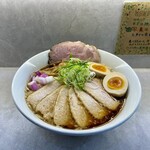 ほのぼんヌードルズ - 特製 黒しょうゆらーめん(細麺) 1250円