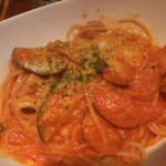 Bene - 秋ナスとポルペッティーネとマスカルポーネのトマトソース