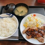 松屋 - 料理写真:極厚200g トンテキ定食