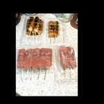 菜食健美 里味 - さくら団子七本　みたらし団子七本　　テイクアウト　byまみこまみこ