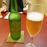 人形町 今半 - 伊勢茶スパークリング テラス