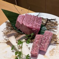 近江うし焼肉 にくTATSU 銀座店 - ●【銀座限定】厳選近江うし厚切りステーキ
                    ❥ヒレ❥イチボ