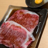 近江うし焼肉 にくTATSU 銀座店 - ●極上ロース焼きすき