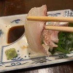 服部居酒屋 はん蔵 - 真鯛アップ