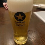 服部居酒屋 はん蔵 - 生(サッポロ)