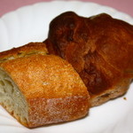 シェフ・ド・フランス - パンは焼きたてで美味しい