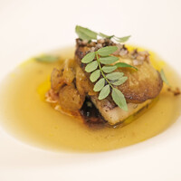 レストラン ローブ - ランチコース 10890円 のフォアグラ 鰻