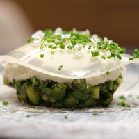 レストラン ローブ - ランチコース 10890円 の鎌倉野菜 牡蠣