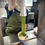 道の駅 にしお岡ノ山 - モンブラン絞り機