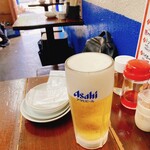 餃子屋 満園 三宮店（1号店） - 生ビール