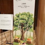 虎屋菓寮 - 地下での展示可愛らしい