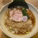 だし・麺 未蕾 - だしそば　しょうゆ