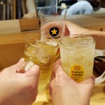 カジュアルフレンチBar 7FUKU - 3人で*(ˊᗜˋ*)و