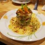 カジュアルフレンチBar 7FUKU - アボカドと帆立のタルタル