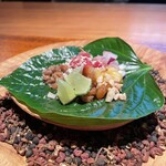 カモシヤ クスモト - ハーブで包んでいただきます^ ^