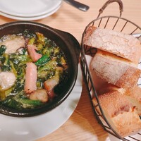 fish&wine BLUE OCEAN GRILL - カキのアヒージョ