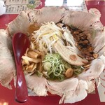 麺屋だいず - 黒チャーシュー麺　１３４０円