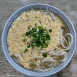 柳川 - 卵とじうどん小400円