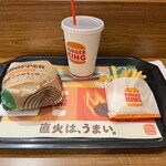 BURGER KING  - ワッパーチーズセット　クーポン使用 ¥710