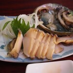 ふみ - 活あわび刺身