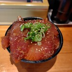 麺家 たけ田 - ヨコワの漬け丼