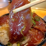 麺家 たけ田 - ヨコワの漬け