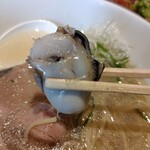 麺家 たけ田 - 生牡蠣もう一個