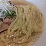 麺家 たけ田 - 麺の感じ