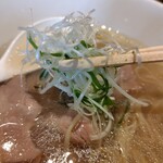 麺家 たけ田 - 白ネギと青ネギ