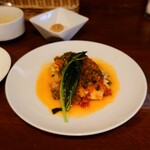 ビストロ コゥジィ - 本日鮮魚のプロヴァンス風、1,100円。