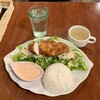 鶏Dining Bird Place - チキンカツサラダランチ900円