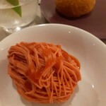 LE SENSORIEL - いちごのモンブラン