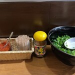 やぐら - 卓上のネギ入れ放題は嬉しい