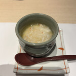 恵比寿 鮨 おぎ乃 - 蟹の茶碗蒸し