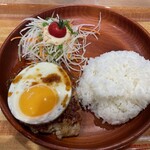びっくりドンキー ポケットキッチン - 料理写真:エッグバーグ