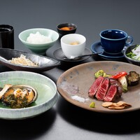 【限定10食】ステーキ＆鮑ランチ