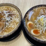 吟醸味噌らーめん まごころ亭 - 霜降り味噌らーめん＆特製吟醸味噌らーめん