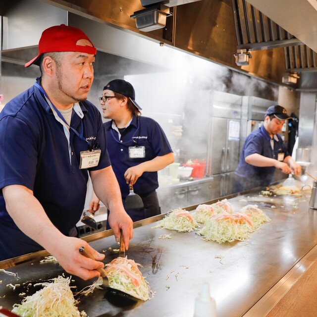 座席 : お好み焼みっちゃん総本店 じぞう通り店 - 中電前/お好み焼き