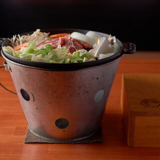 遠野に根付いた気軽なご馳走“バケツジンギスカン”