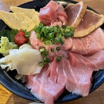 まぐろ専門店 がお - 2024.4.3 （水）2回目の訪問　本鮪トロざんまい丼