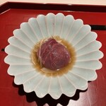 WAGYU USHITOMI - 羆のしゃぶしゃぶ、玉ねぎ