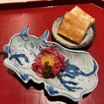 WAGYU USHITOMI GINZA - 黒毛和牛ユッケ