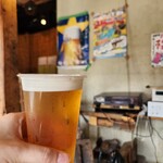 粉もん茶屋あほや - ドリンク写真:静岡限定の静岡麦酒