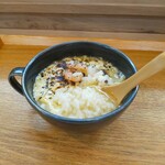 えびそば 緋彩 - 小エビのチーズリゾット