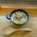 えびそば 緋彩 - 小エビのチーズリゾット