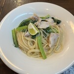 イタリカ - 真鯛とシャッキリ小松菜のペペロンチーノ