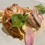 Restro Le 5 Mai - 鯛と太刀魚のソテー